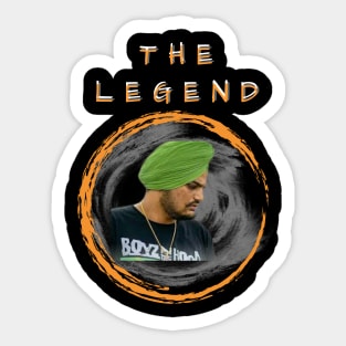 Music legend sidhu mose wala Sticker